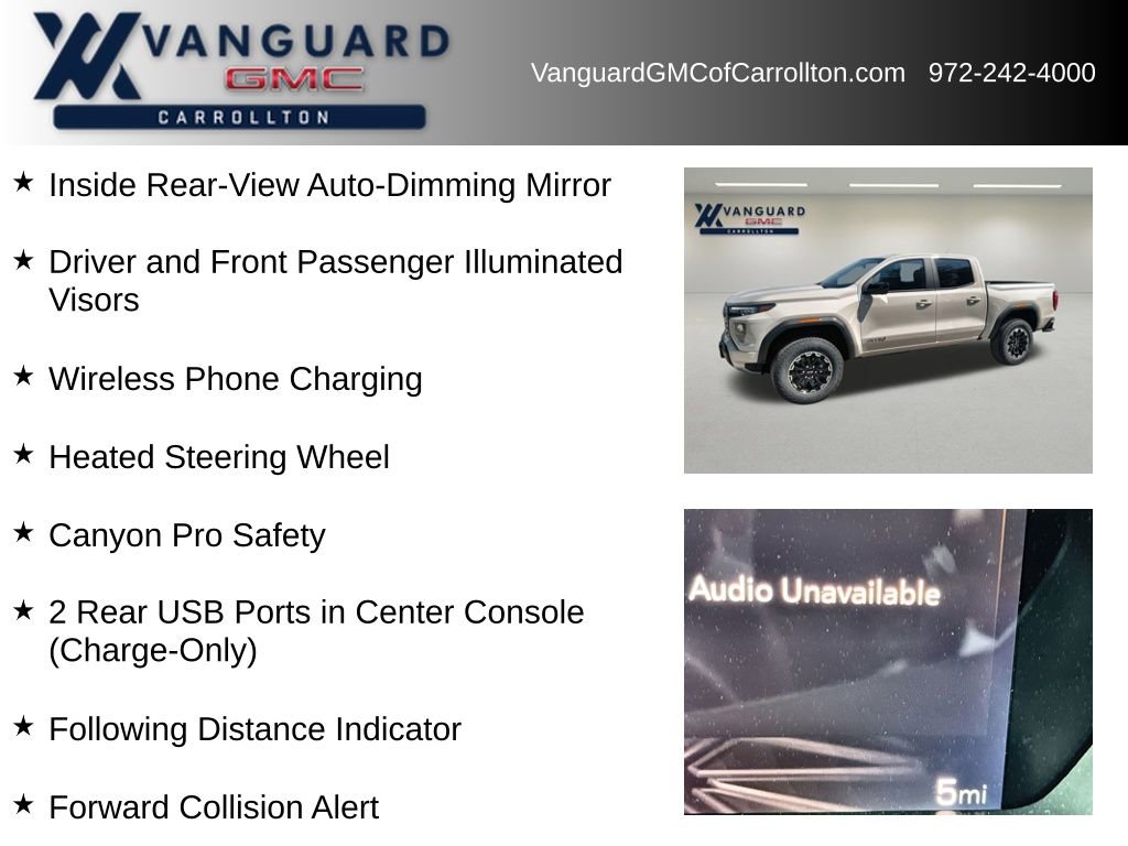 New 2026 GMC Canyon AT4 w/ Technology Plus Package image 24