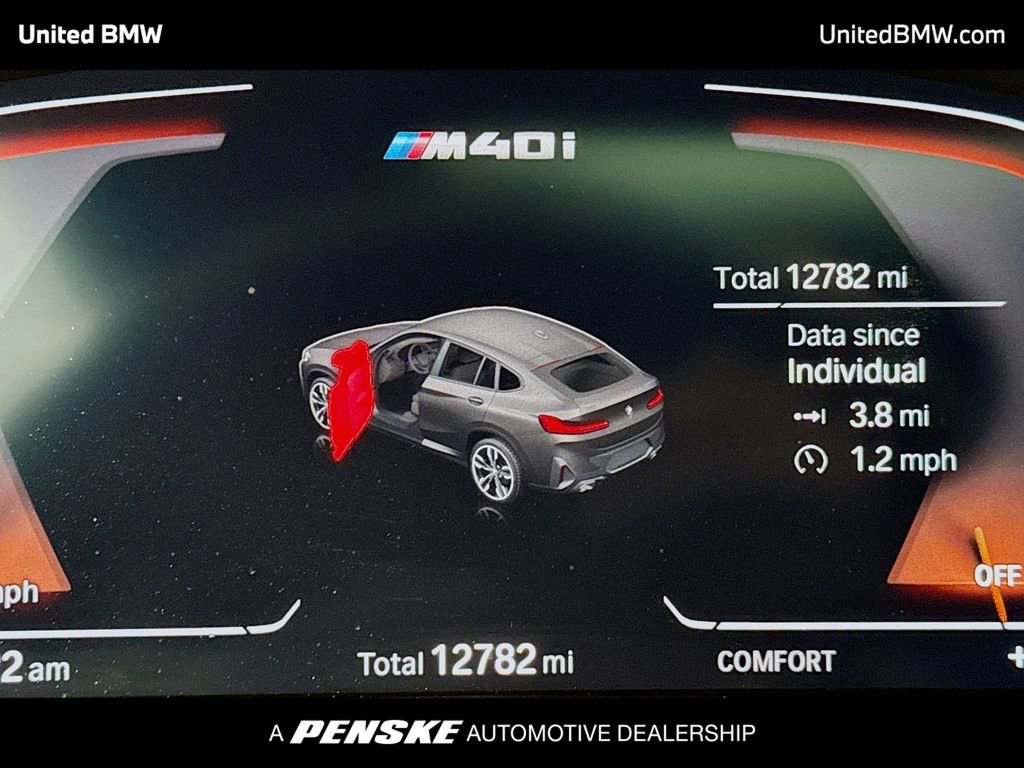 Used 2025 BMW X4 M40i w/ Premium Package image 7