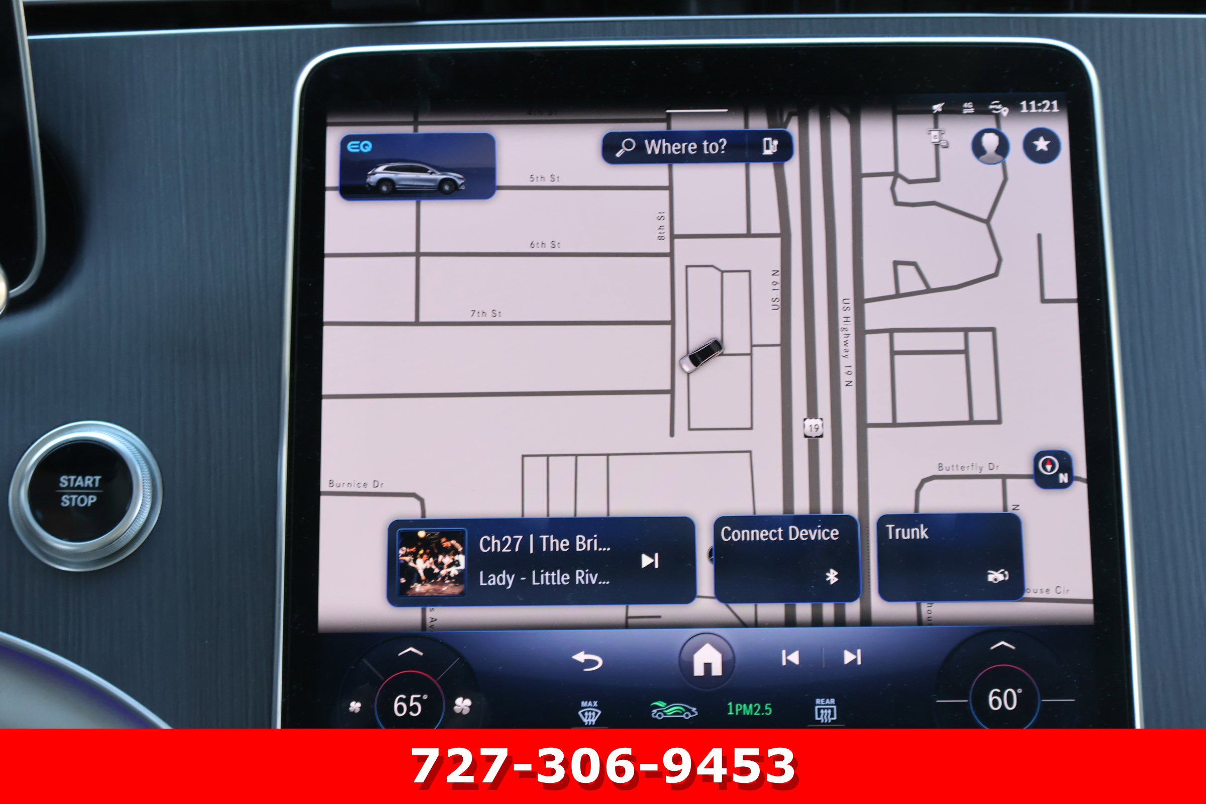 Used 2023 Mercedes-Benz EQS 450+ SUV image 3