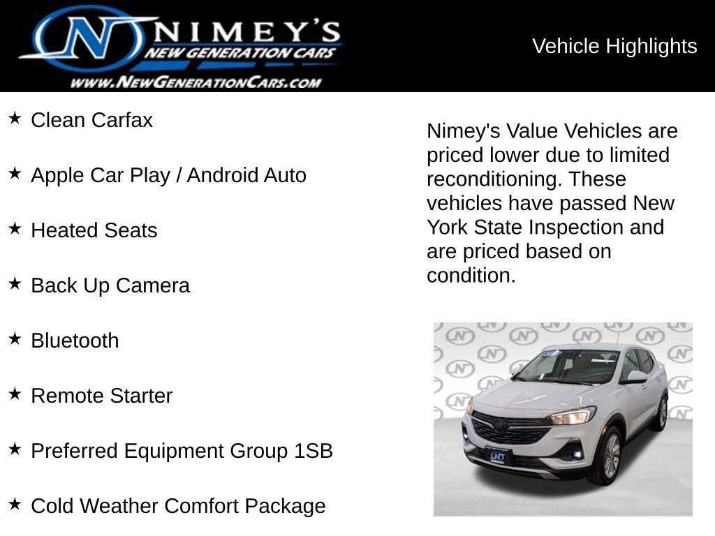 Used 2021 Buick Encore GX Preferred w/ Cold Weather Comfort Package FWD image 5