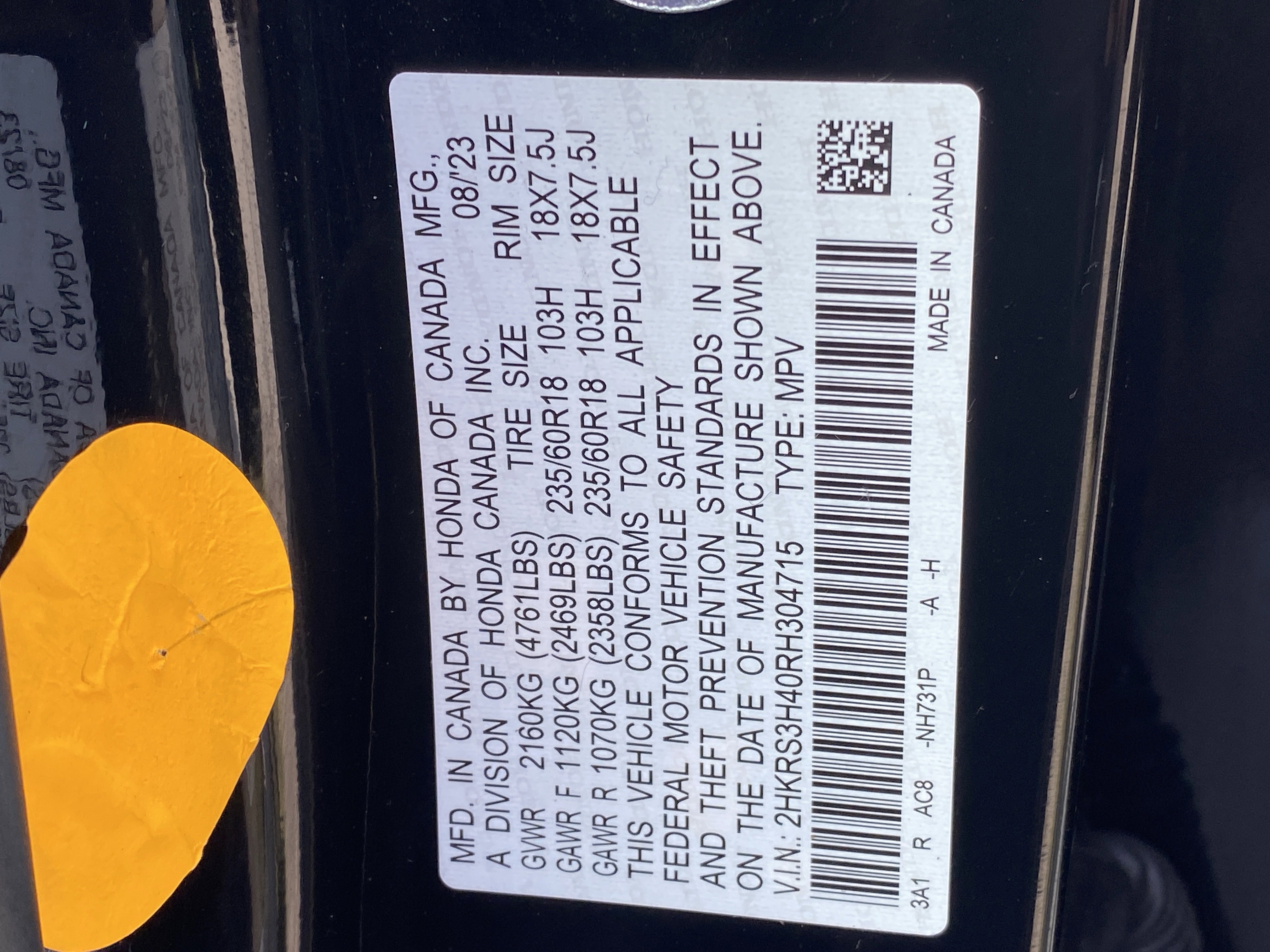 Certified 2024 Honda CR-V EX image 30