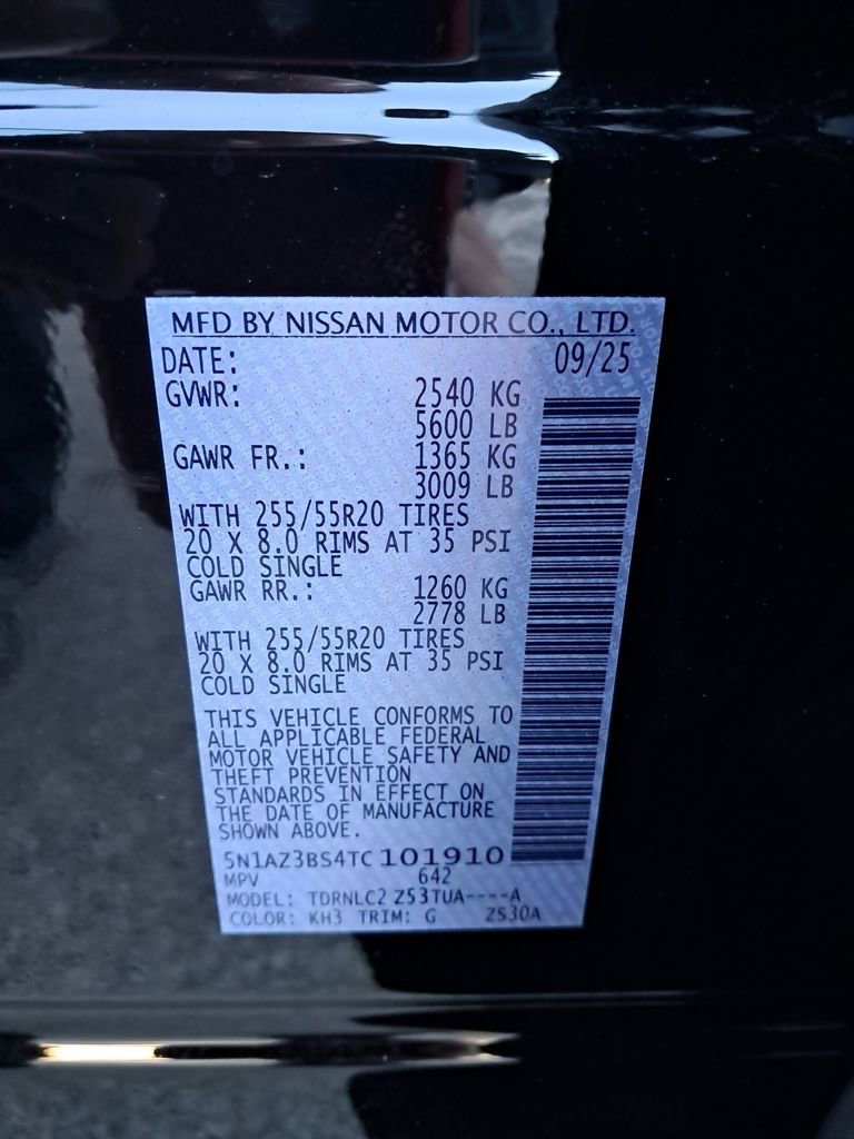 New 2026 Nissan Murano SV image 30