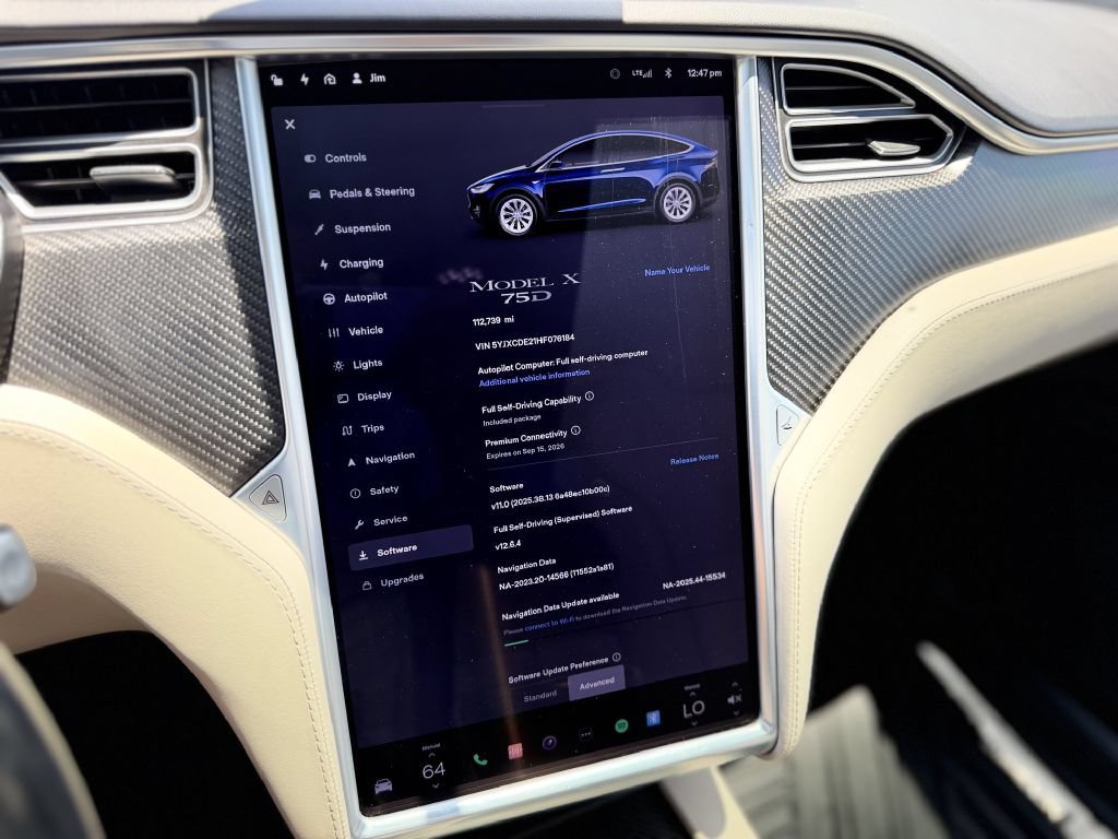 Used 2017 Tesla Model X 75D AWD/4WD image 18