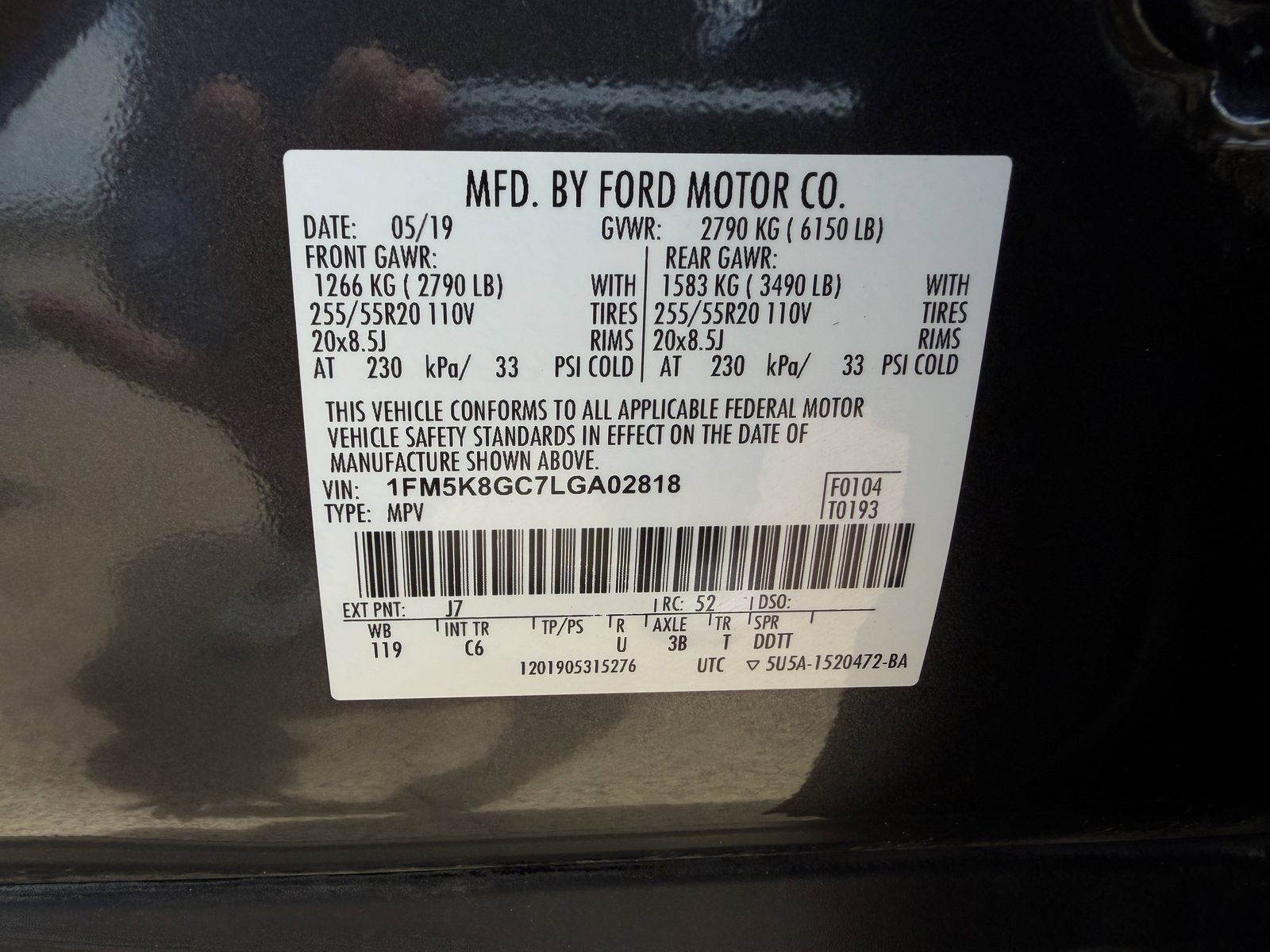 Used 2020 Ford Explorer ST w/ Premium Technology Package AWD/4WD image 29