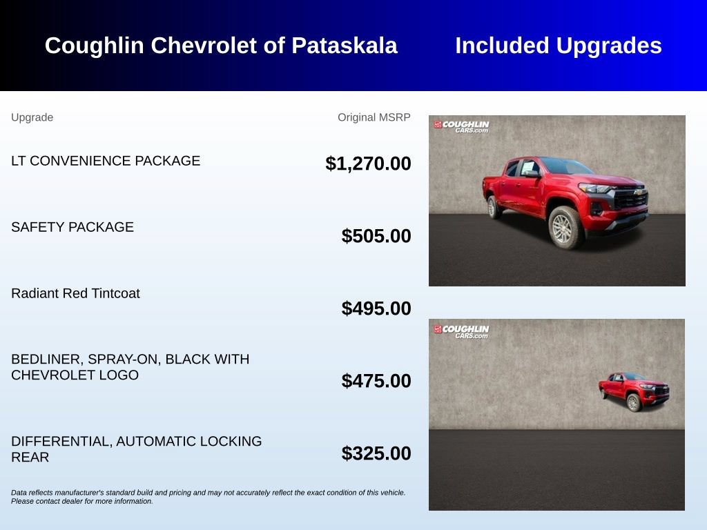 Used 2024 Chevrolet Colorado LT w/ LT Convenience Package AWD/4WD image 3