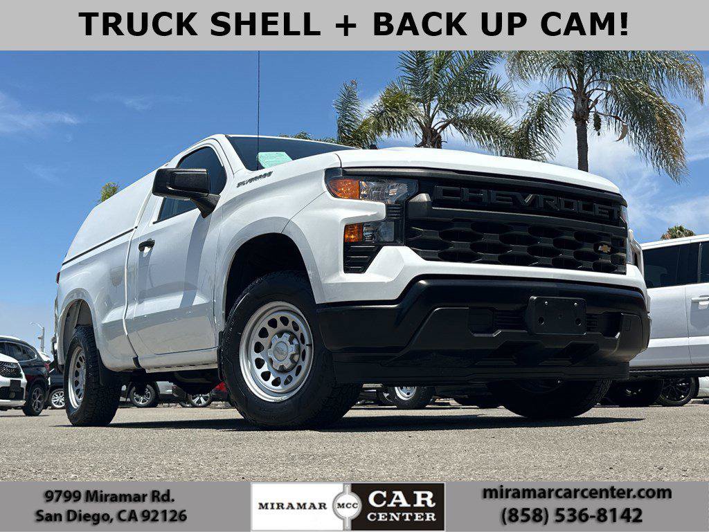 Used 2023 Chevrolet Silverado 1500 W/T RWD image 1