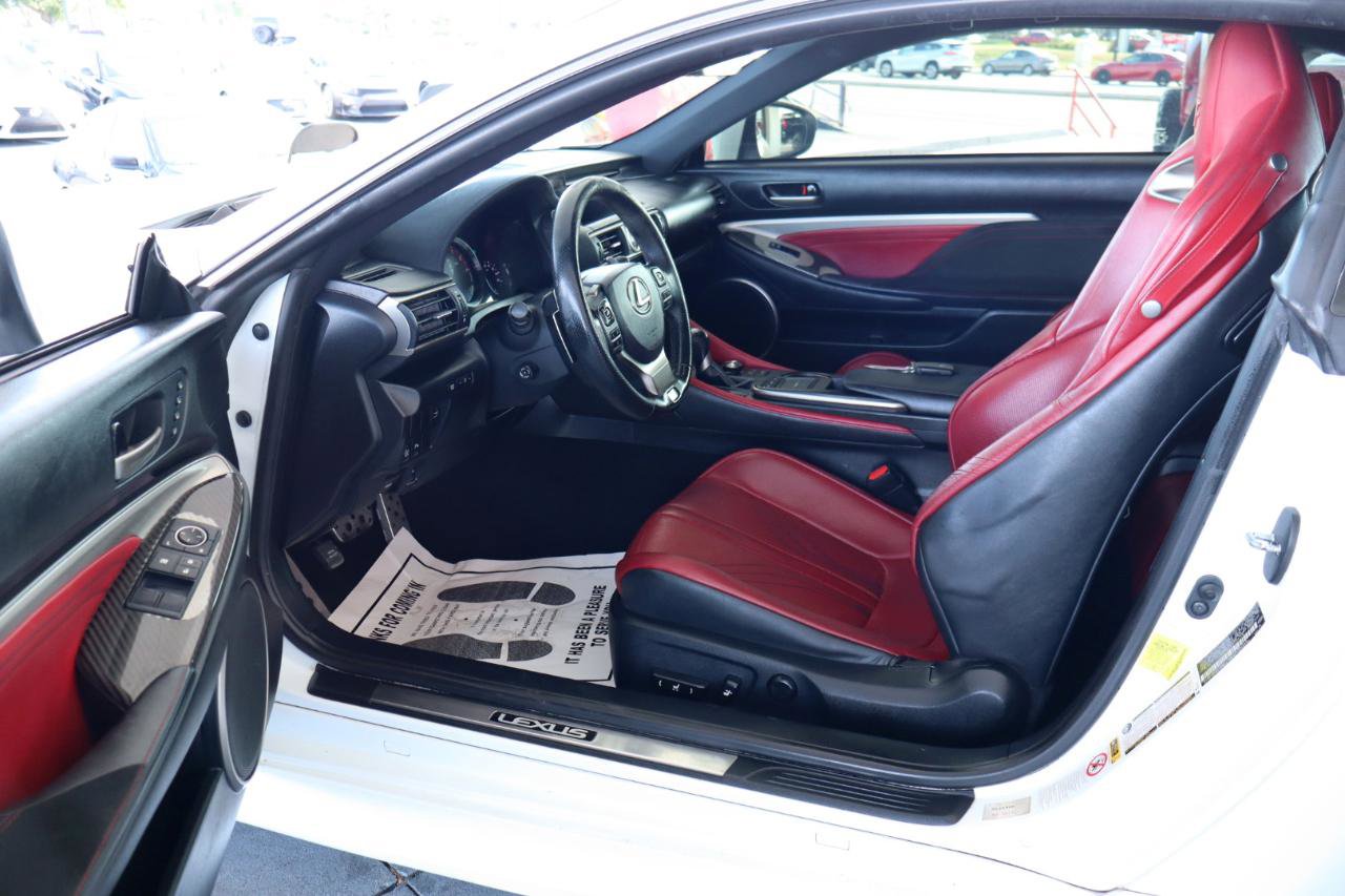 Used 2015 Lexus RC F w/ Performance Package RWD image 16