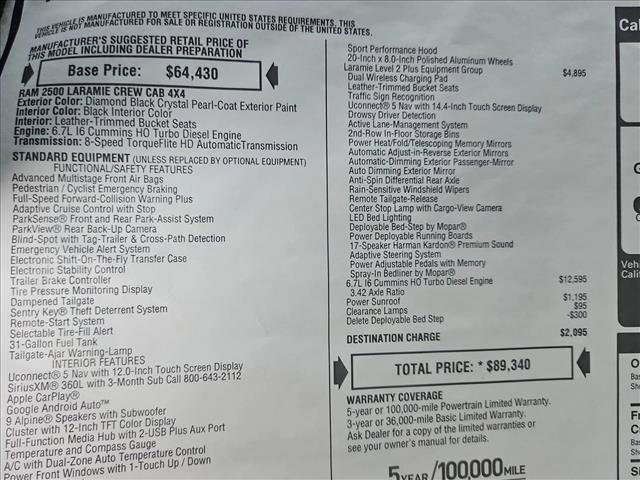 New 2025 RAM 2500 Laramie image 18
