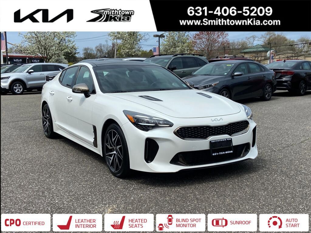 Certified 2022 Kia Stinger GT-Line w/ Sun & Sound Package