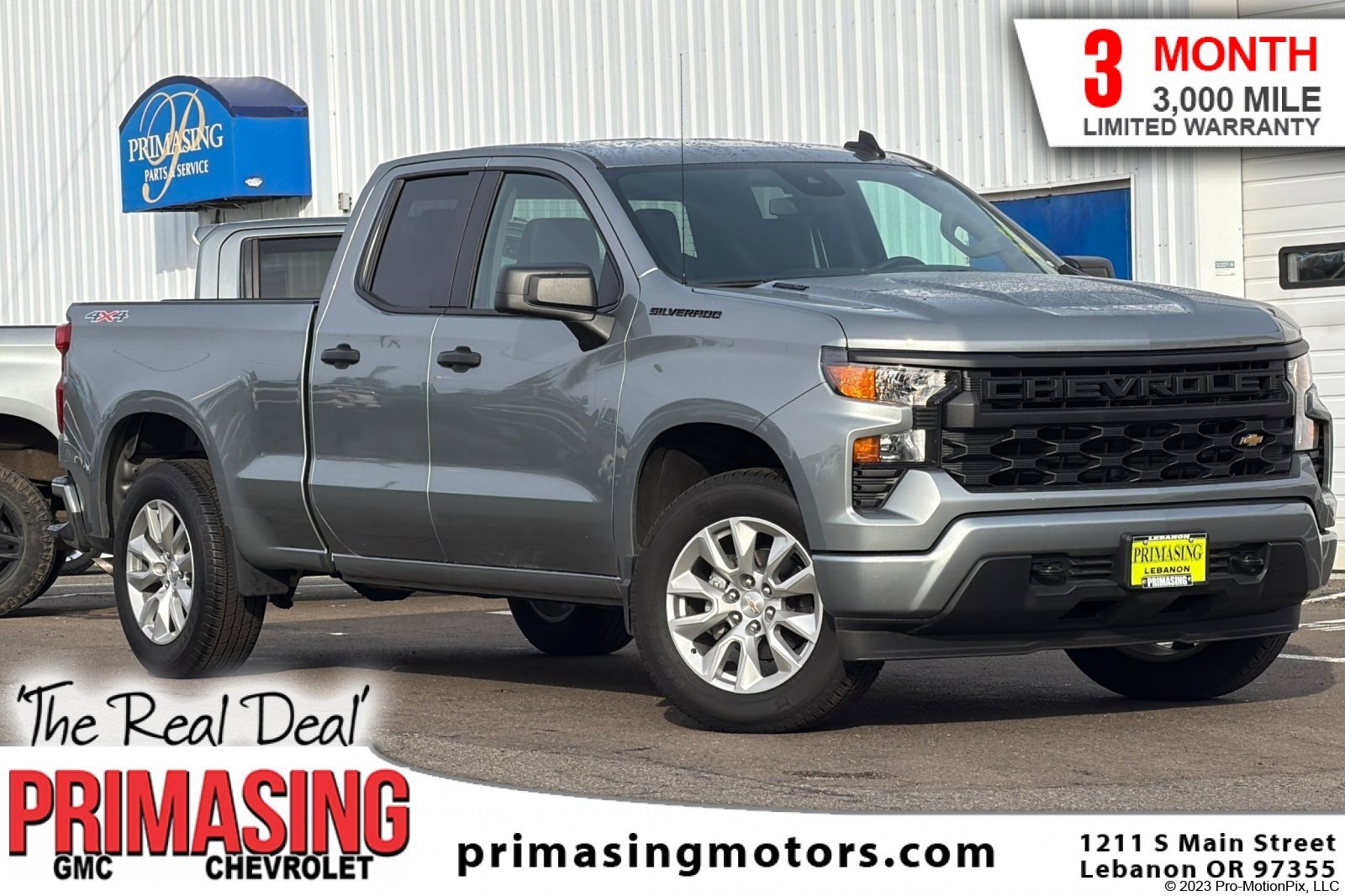 Used 2025 Chevrolet Silverado 1500 Custom w/ LPO, Dark Essentials Package image 1