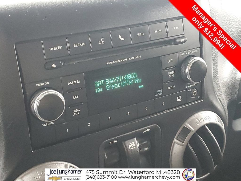 Used 2012 Jeep Wrangler Sport AWD/4WD image 15