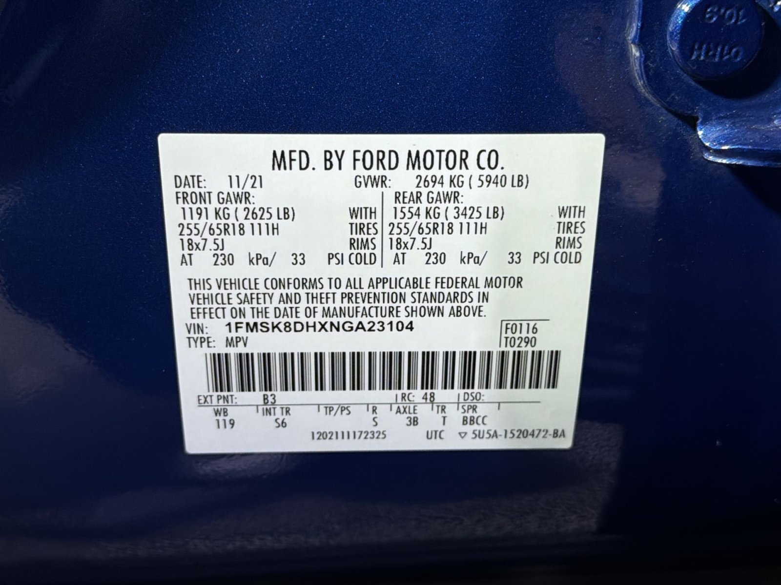 Used 2022 Ford Explorer XLT w/ Equipment Group 202A AWD/4WD image 40