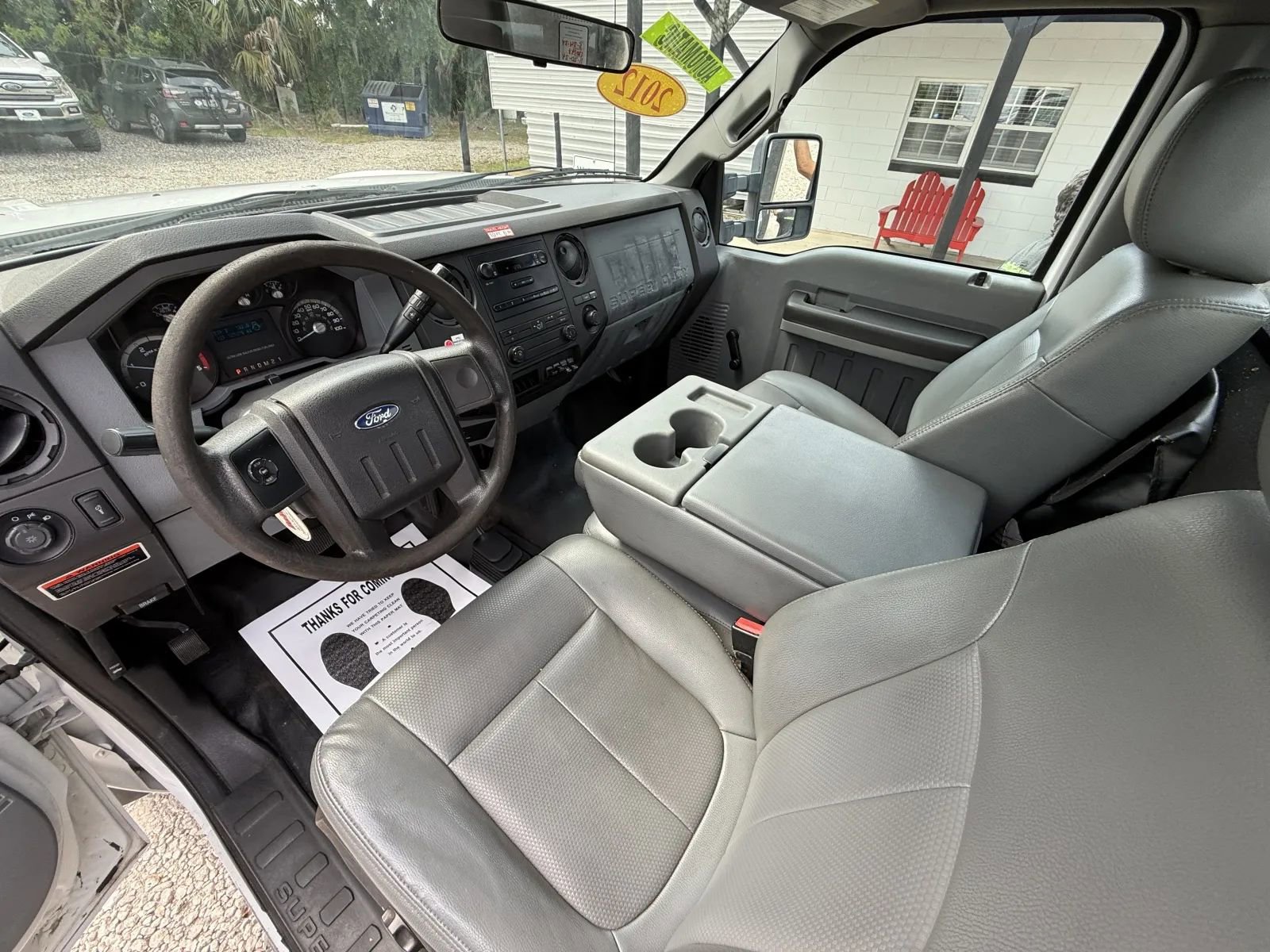 Used 2012 Ford F550 4x4 Regular Cab Super Duty w/ Snow Plow Prep Pkg image 25