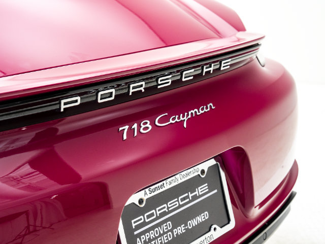 Certified 2025 Porsche 718 Cayman RWD image 33