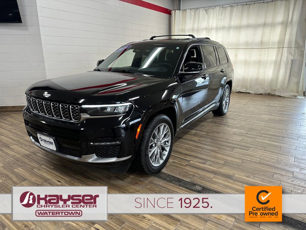 Certified 2022 Jeep Grand Cherokee L Summit w/ Luxury Tech Group V AWD/4WD image 1