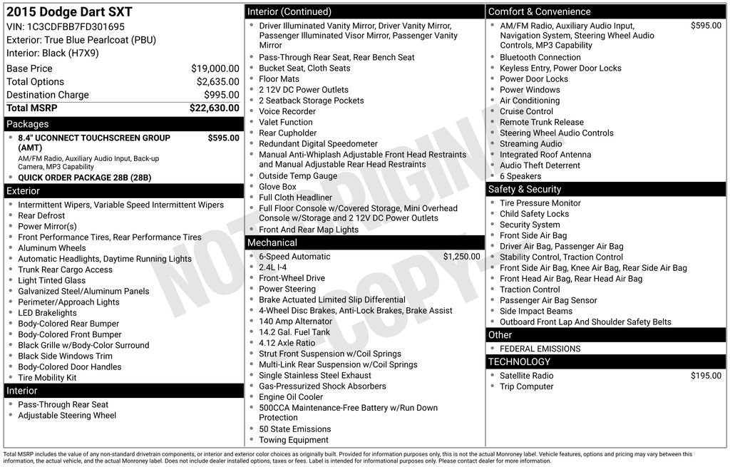 Used 2015 Dodge Dart SXT image 31