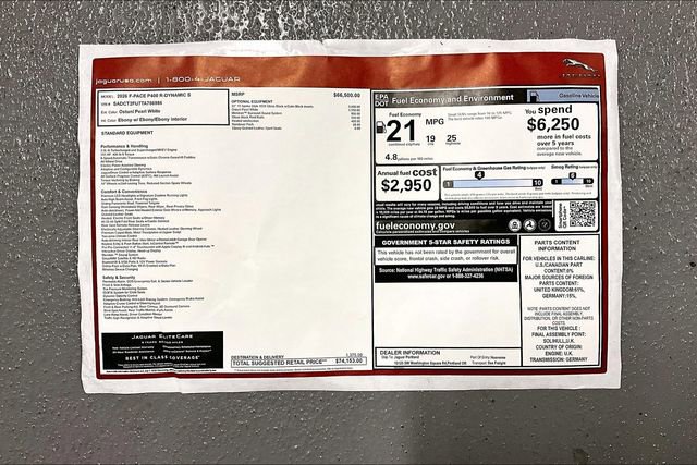 New 2026 Jaguar F-PACE R-Dynamic S image 12