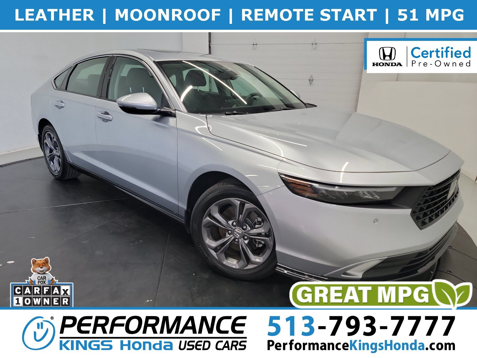 Certified 2025 Honda Accord EX-L