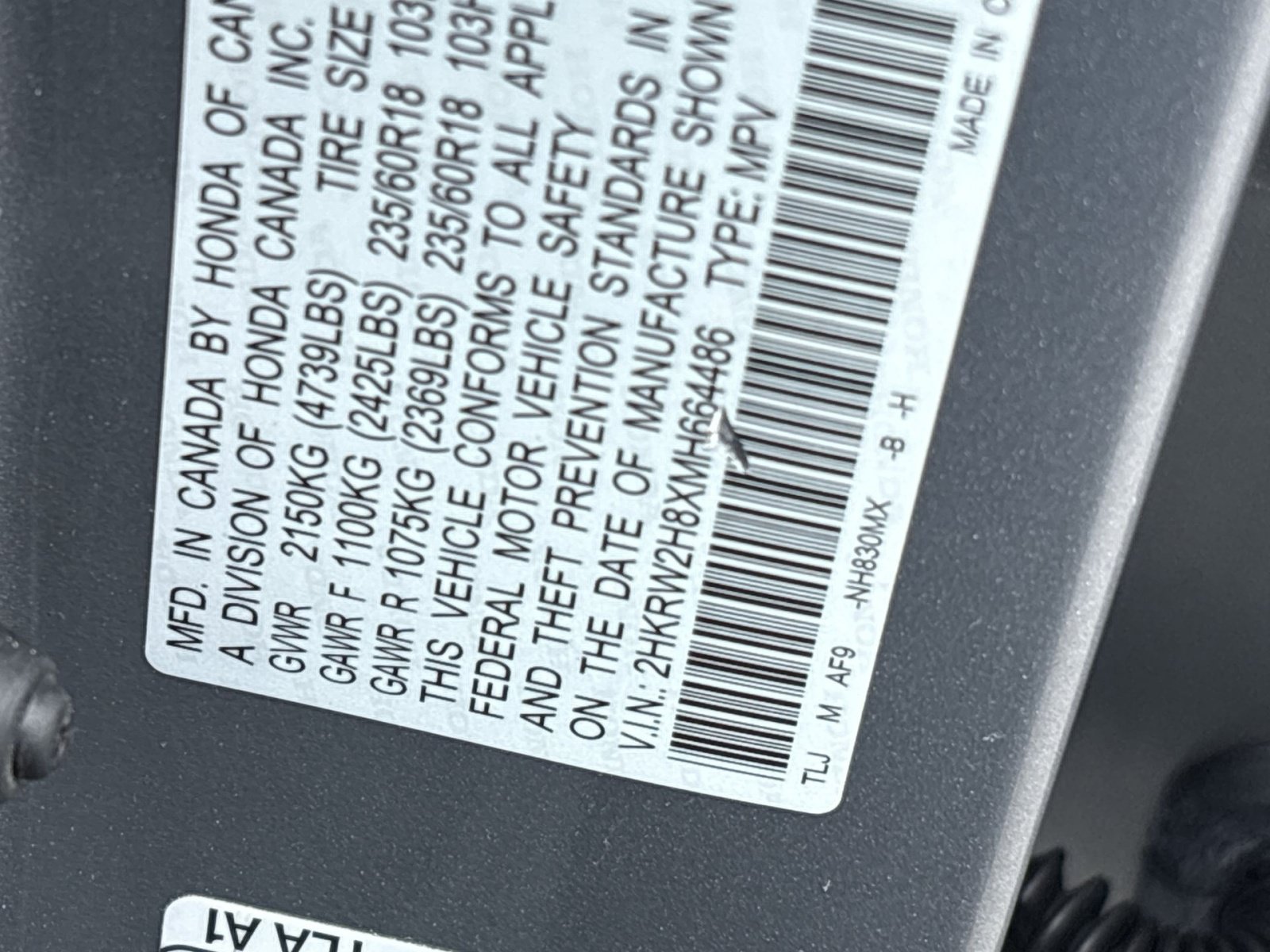 Used 2021 Honda CR-V EX-L image 26
