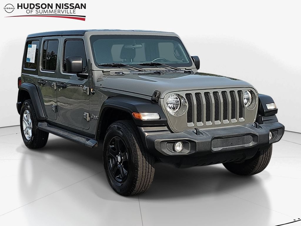 Used 2021 Jeep Wrangler Unlimited Sport AWD/4WD image 1