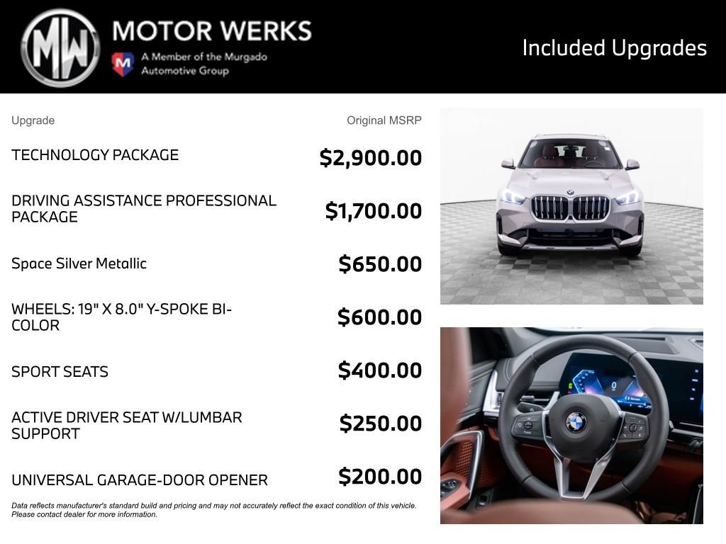 New 2026 BMW X1 xDrive28i w/ Technology Package AWD/4WD image 4