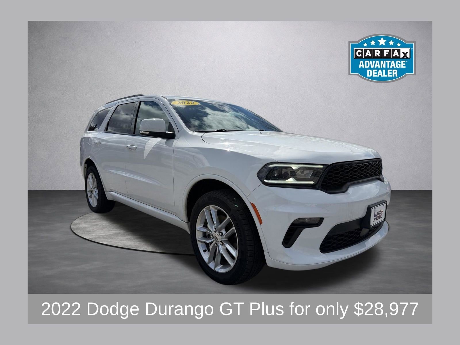 Used 2022 Dodge Durango GT AWD/4WD 360° Tour