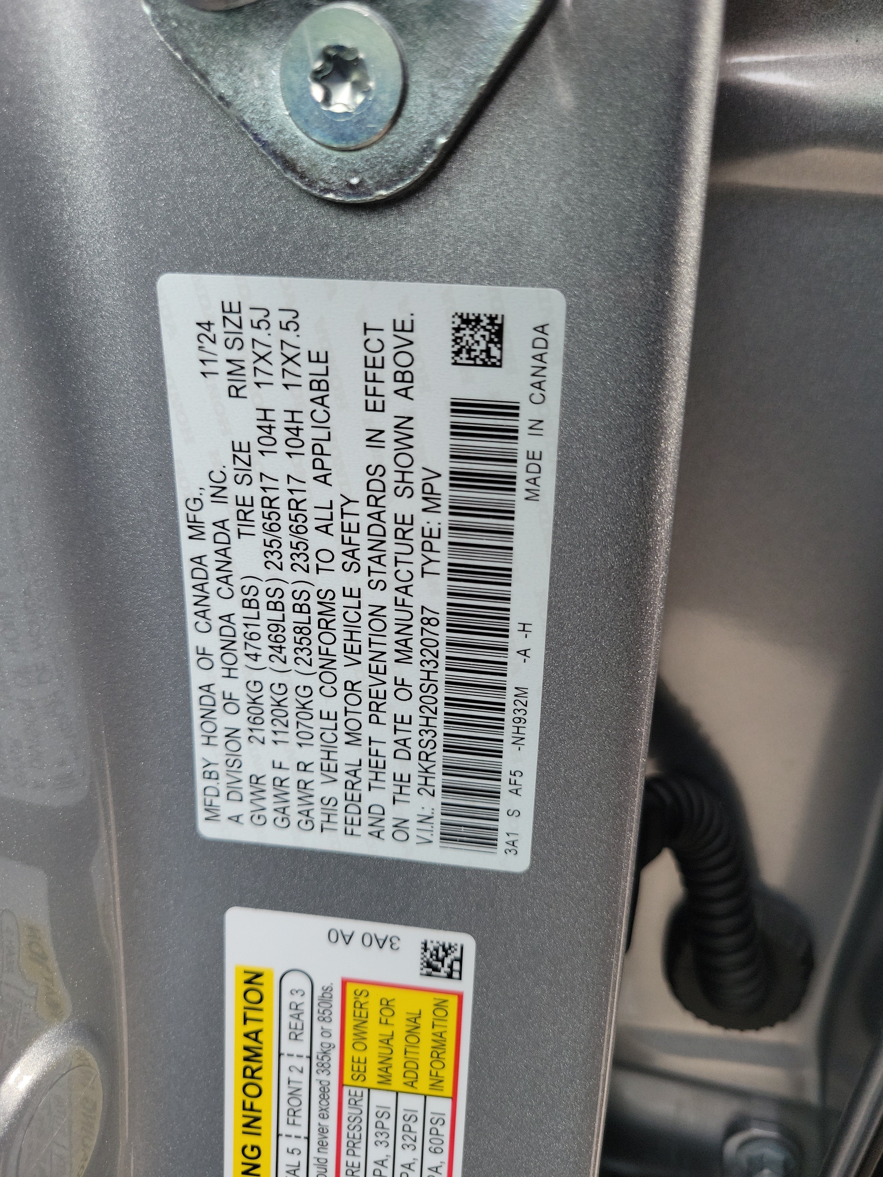 Used 2025 Honda CR-V LX image 29