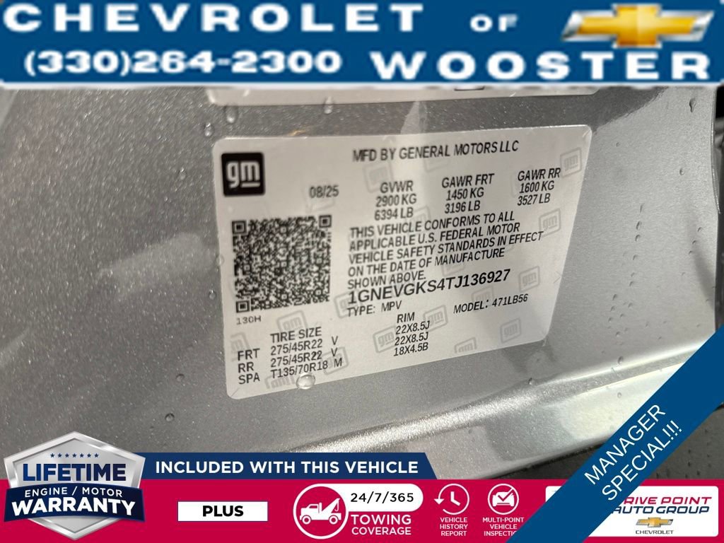 New 2026 Chevrolet Traverse LT image 38