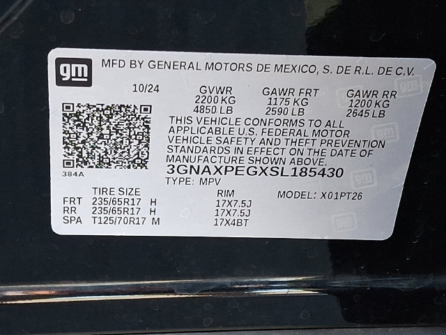 Used 2025 Chevrolet Equinox LT w/ Convenience Package II AWD/4WD image 26