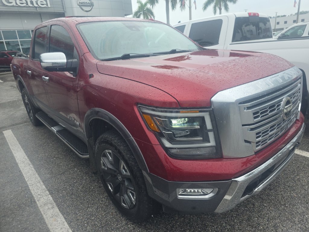 Certified 2021 Nissan Titan Platinum Reserve w/ Moonroof Package