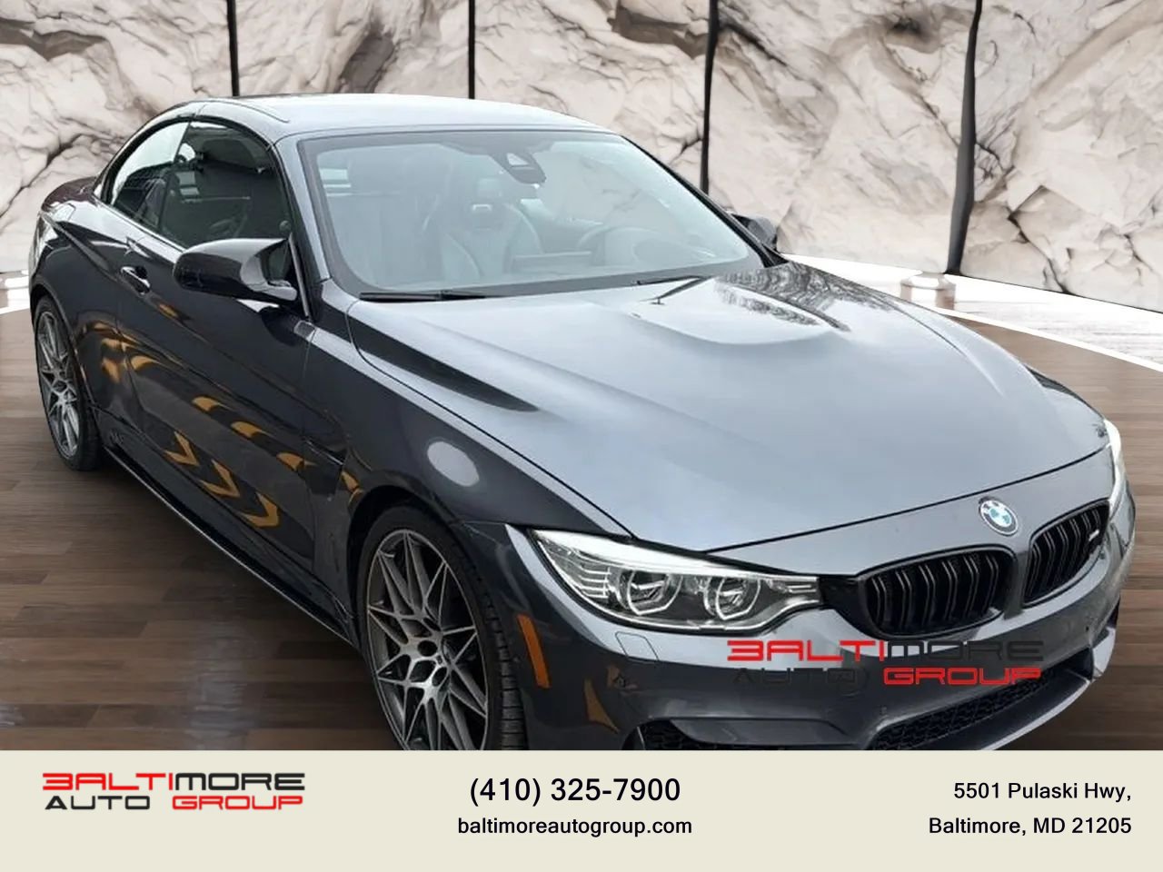 Used 2017 BMW M4 Convertible w/ Competition Package RWD image 8