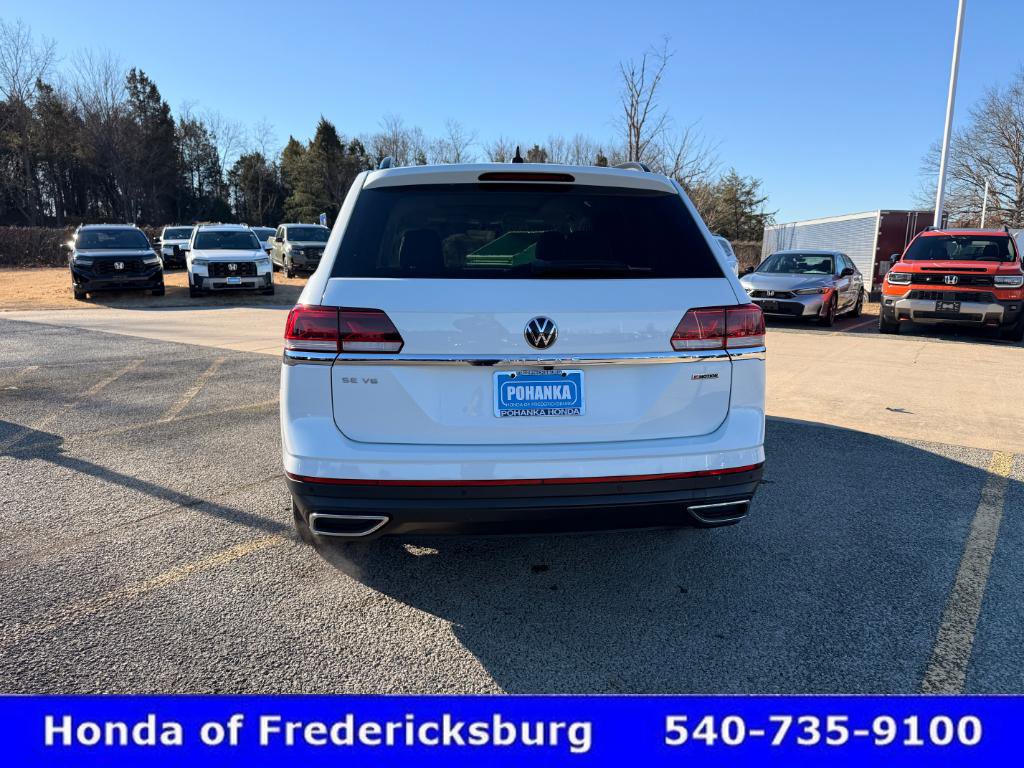 Used 2021 Volkswagen Atlas SE w/ Panoramic Sunroof Package image 5