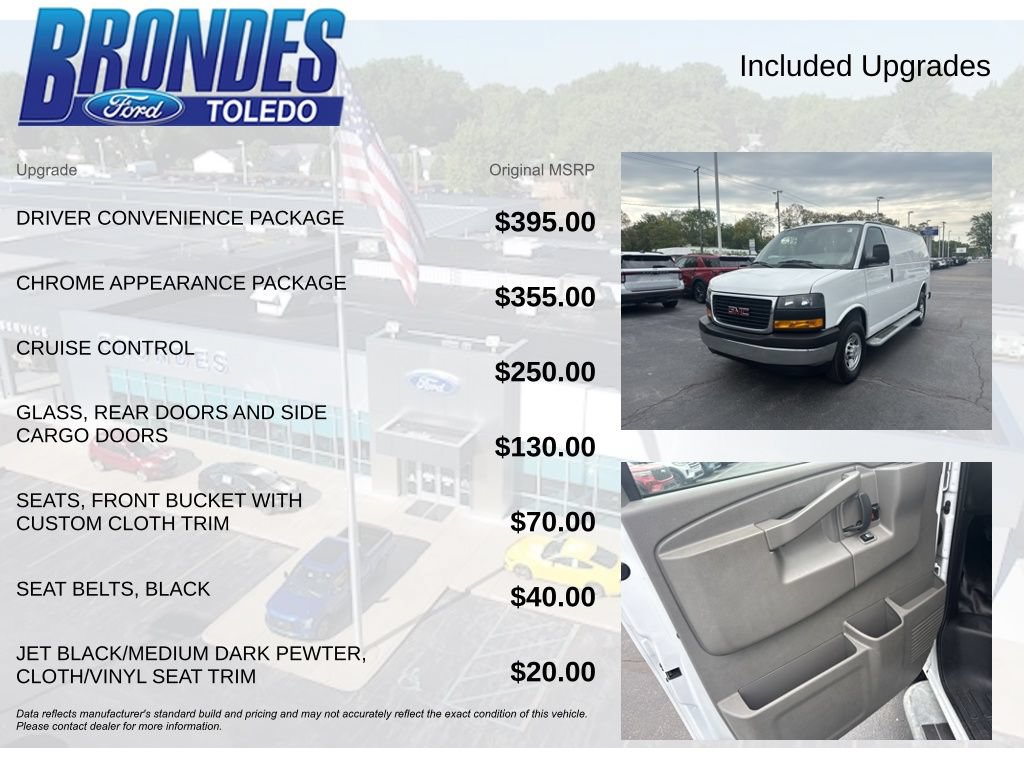 Used 2024 GMC Savana 2500 w/ Driver Convenience Package RWD image 6