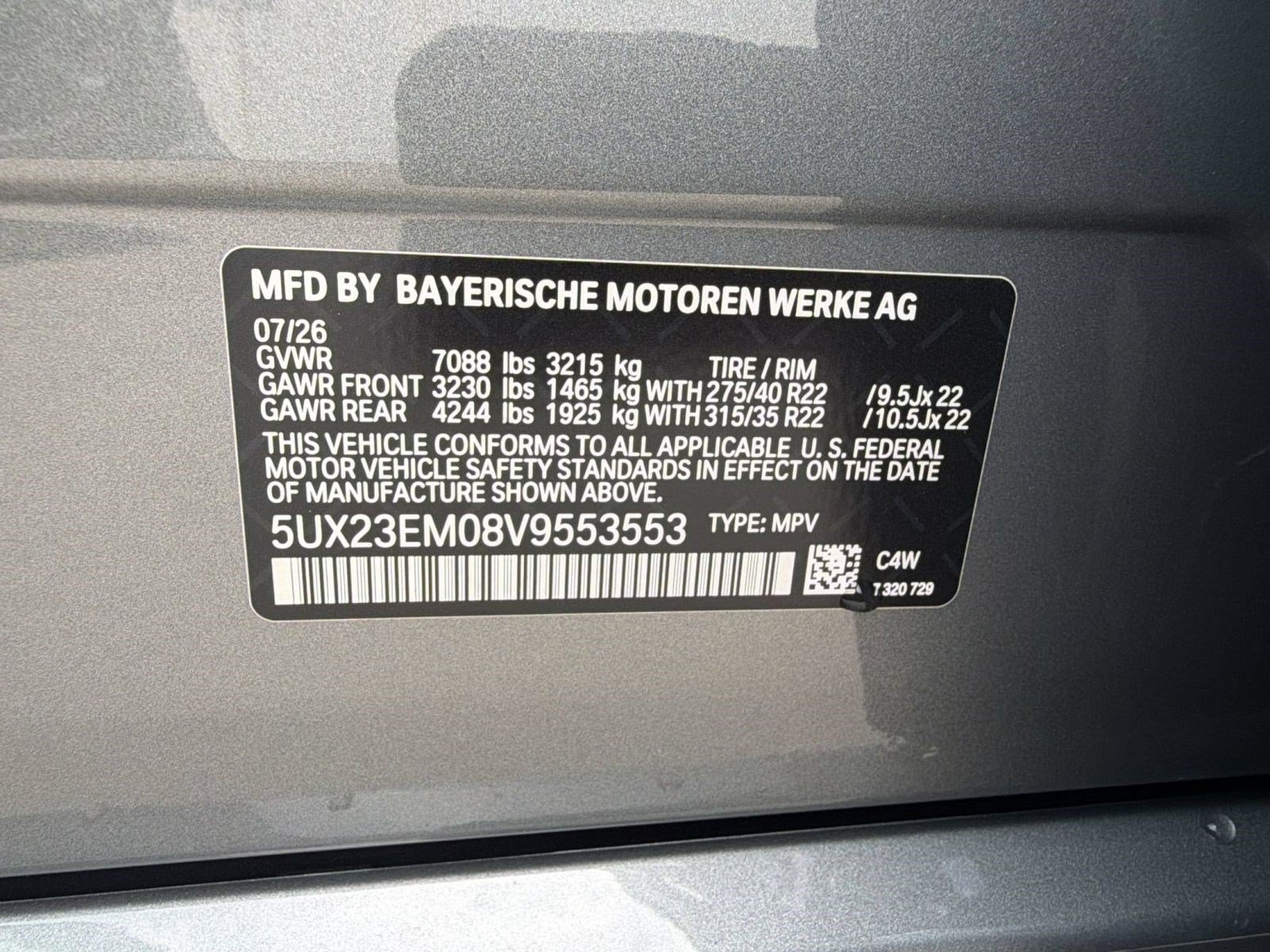 New 2027 BMW X7 xDrive40i w/ M Sport Package AWD/4WD image 25