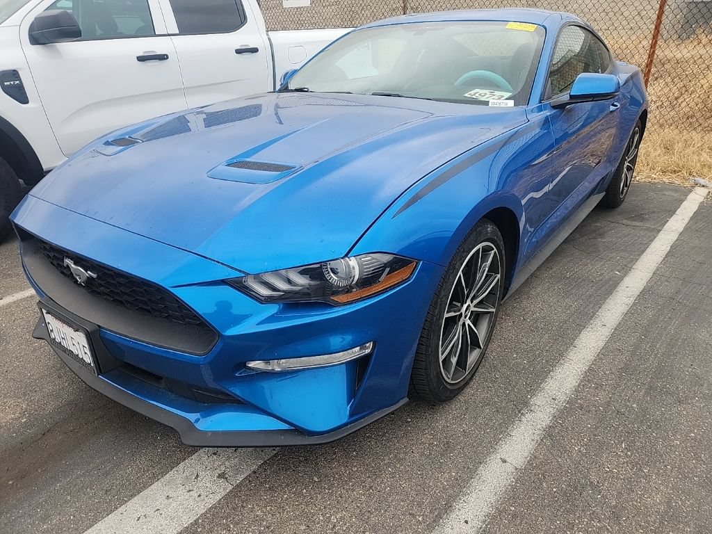 Used 2019 Ford Mustang Premium w/ Wheel & Stripe Package RWD image 4