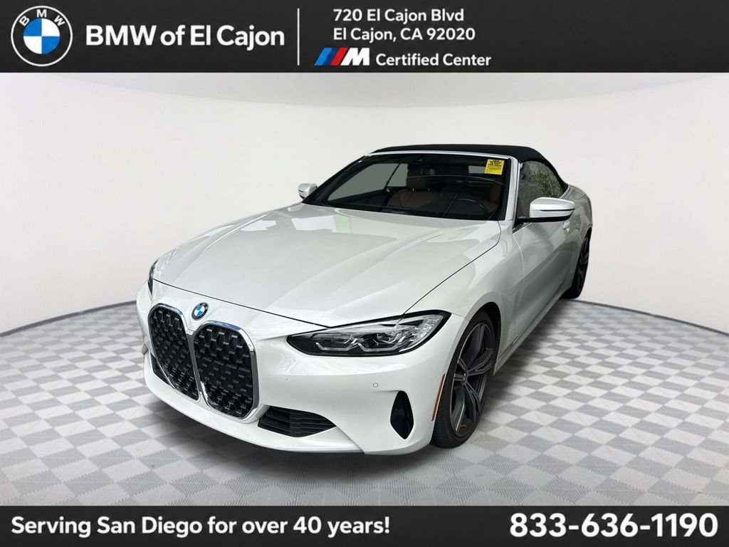 Used 2022 BMW 430i Convertible w/ Convenience Package RWD image 1