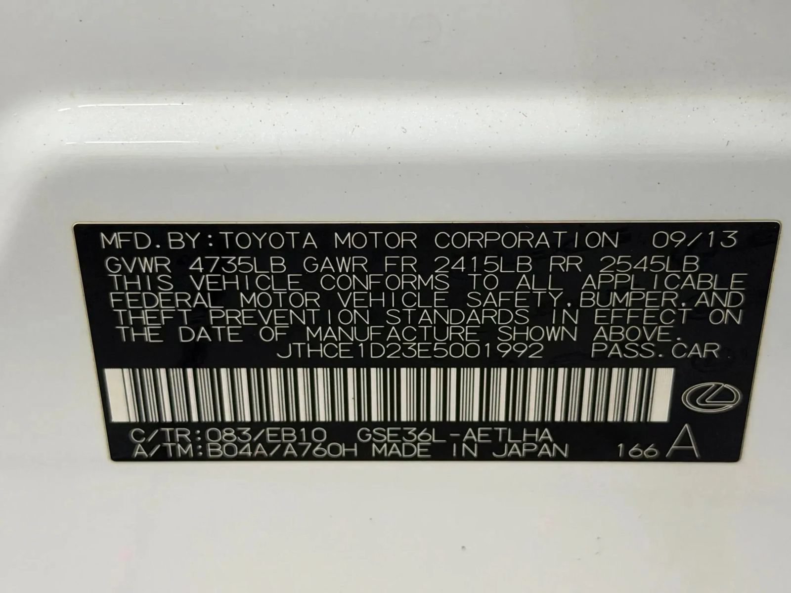 Used 2014 Lexus IS 350 AWD w/ F Sport Package image 36