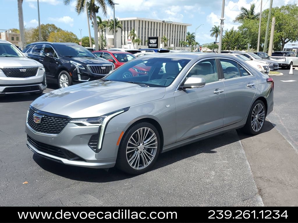 Certified 2023 Cadillac CT4 Premium Luxury w/ Climate Package image 1