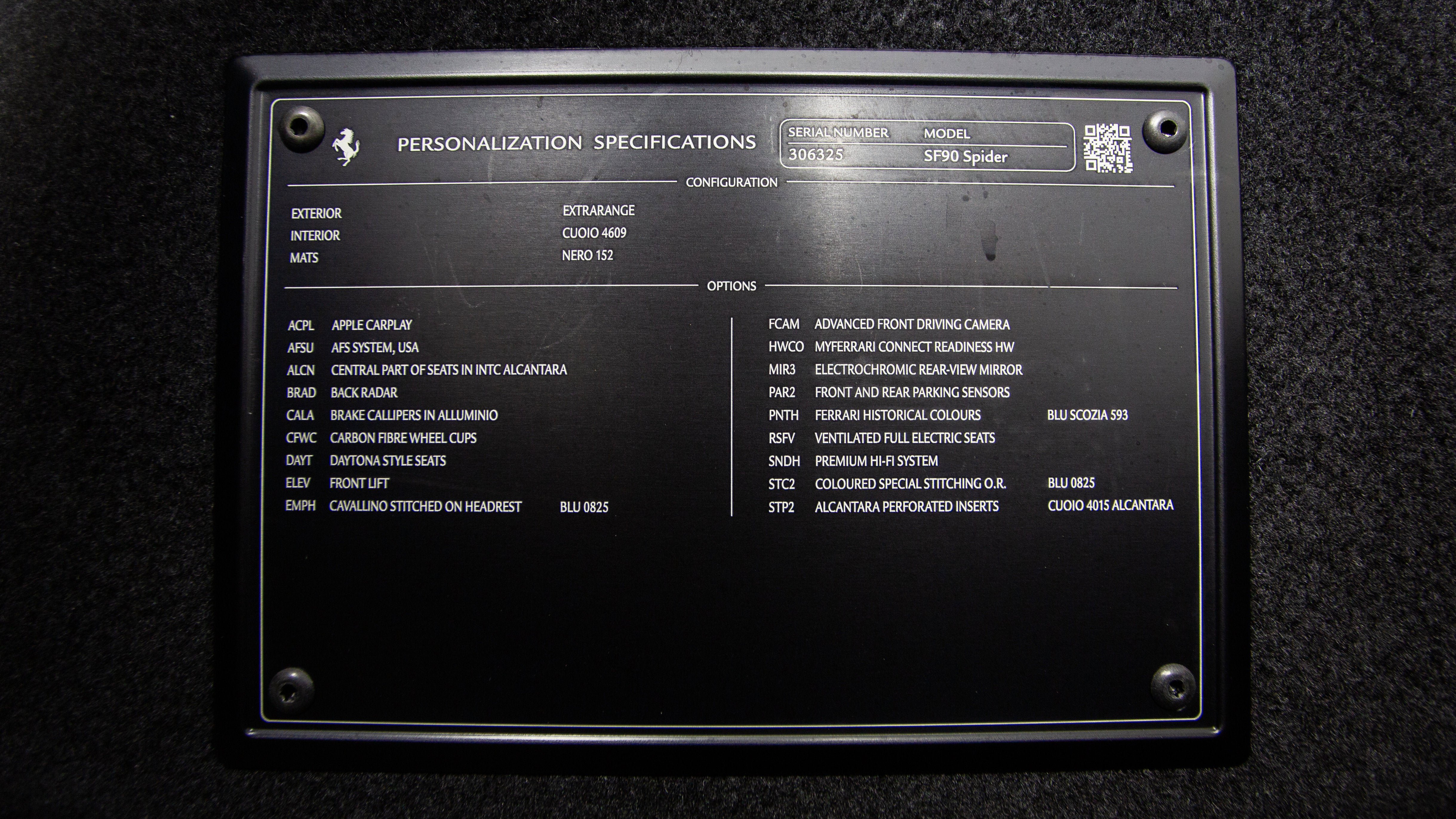 Certified 2024 Ferrari SF90 Spider image 57