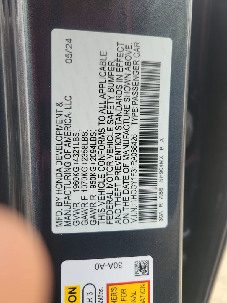 Used 2024 Honda Accord EX image 36