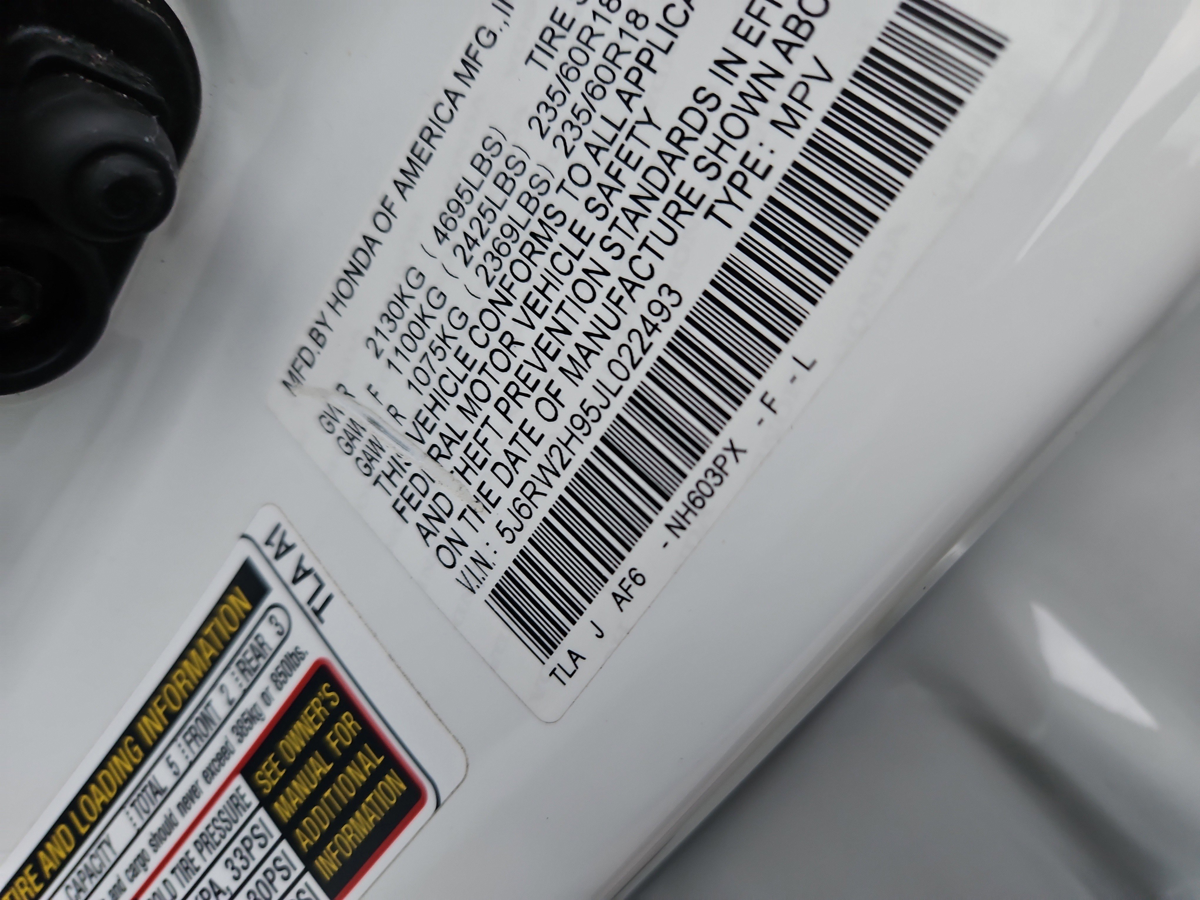 Used 2018 Honda CR-V Touring image 7