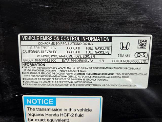 Used 2021 Honda HR-V LX image 22
