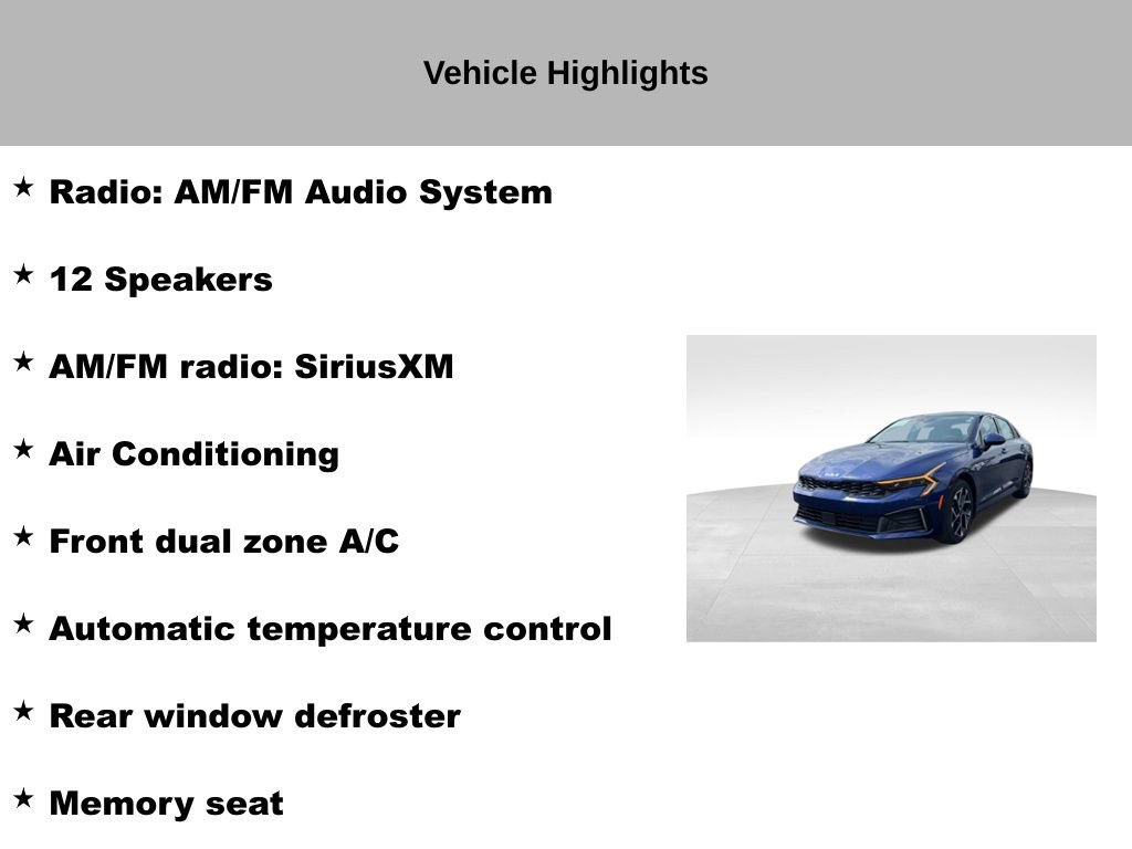 Certified 2025 Kia K5 EX image 19