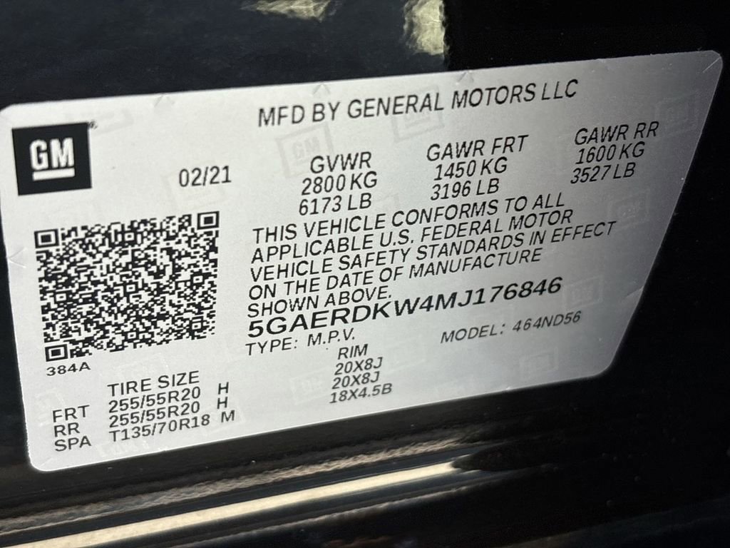 Used 2021 Buick Enclave Avenir w/ Avenir Technology Package image 38