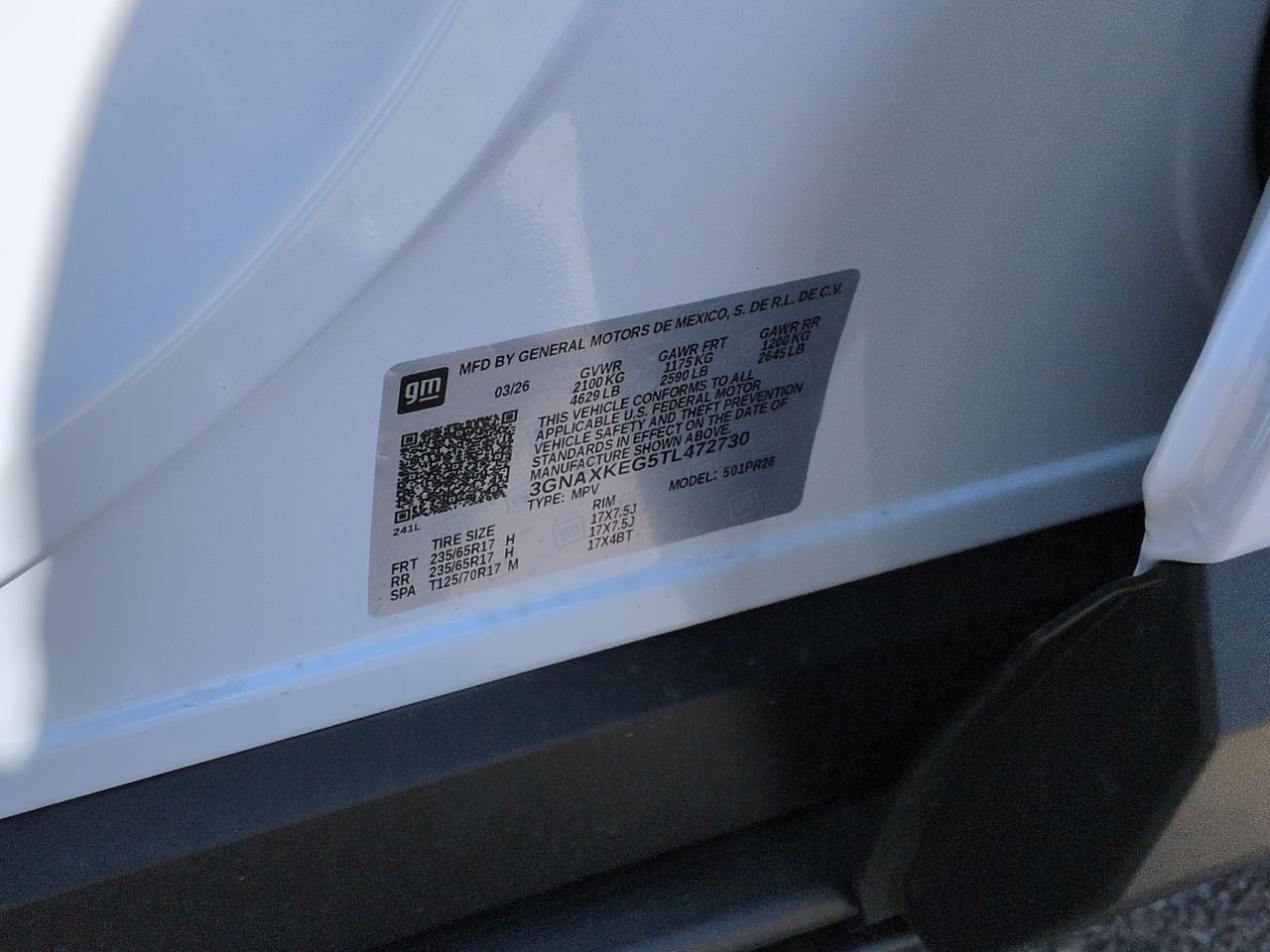 New 2026 Chevrolet Equinox ACTIV FWD image 35
