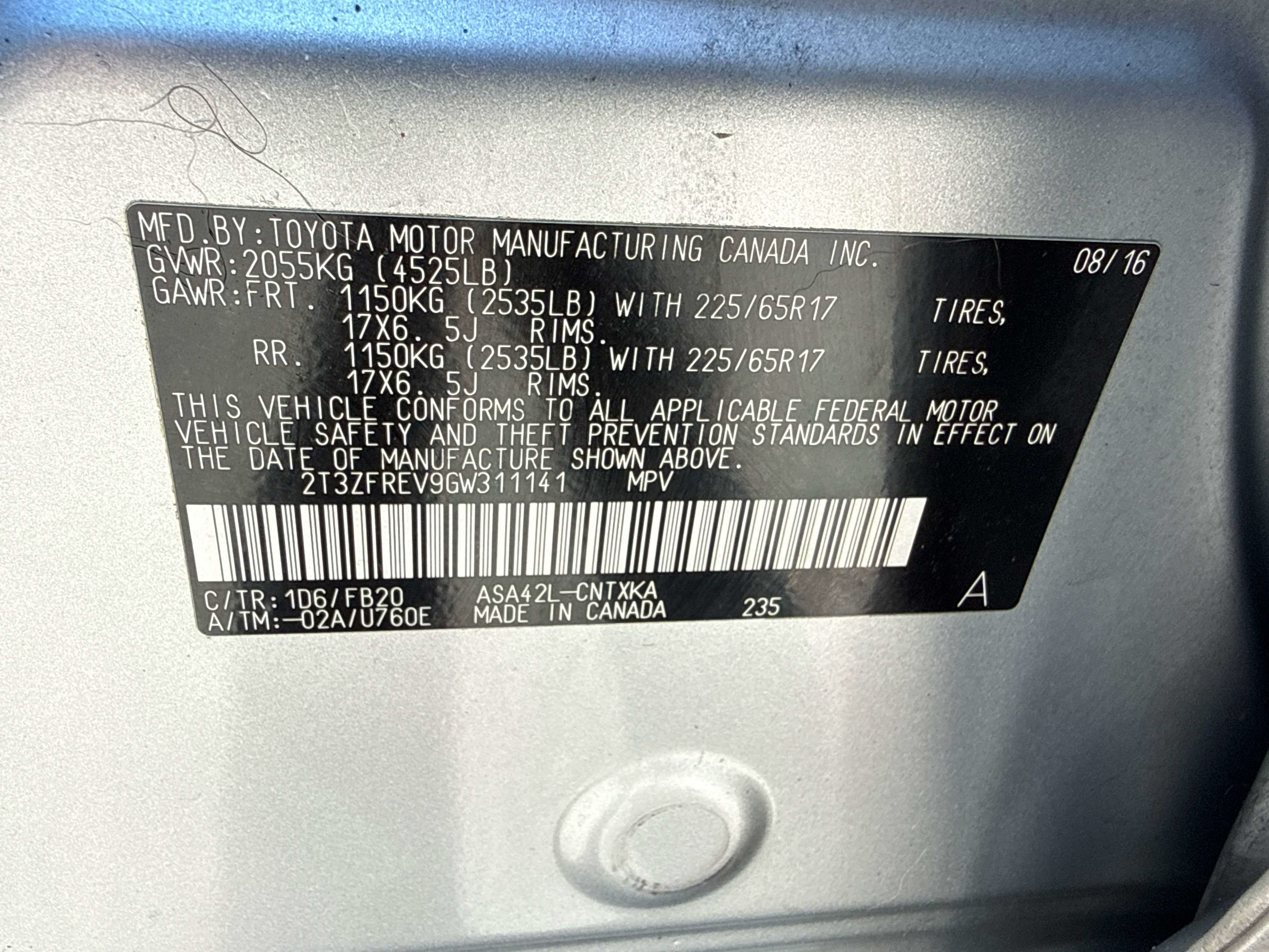 Used 2016 Toyota RAV4 LE FWD image 27