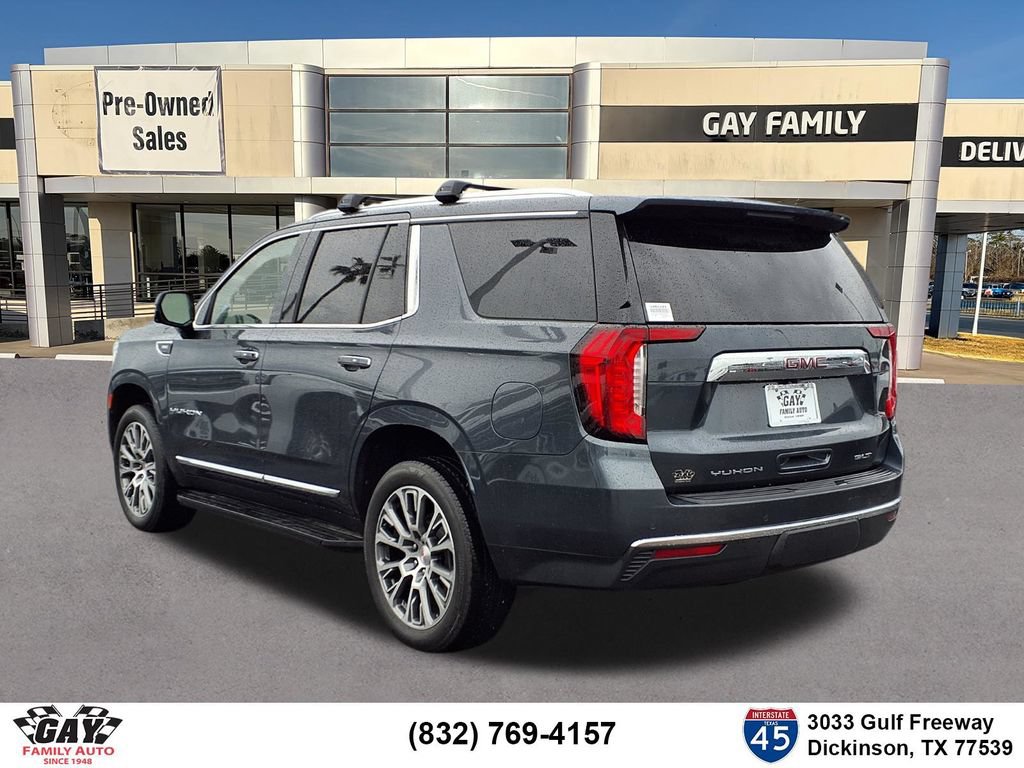 Certified 2021 GMC Yukon SLT w/ Rear Media and Nav Package RWD image 2