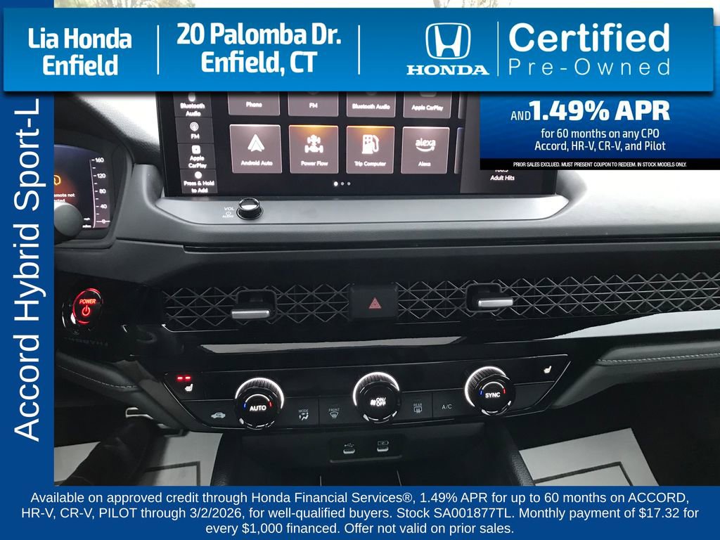 Certified 2025 Honda Accord Sport image 7