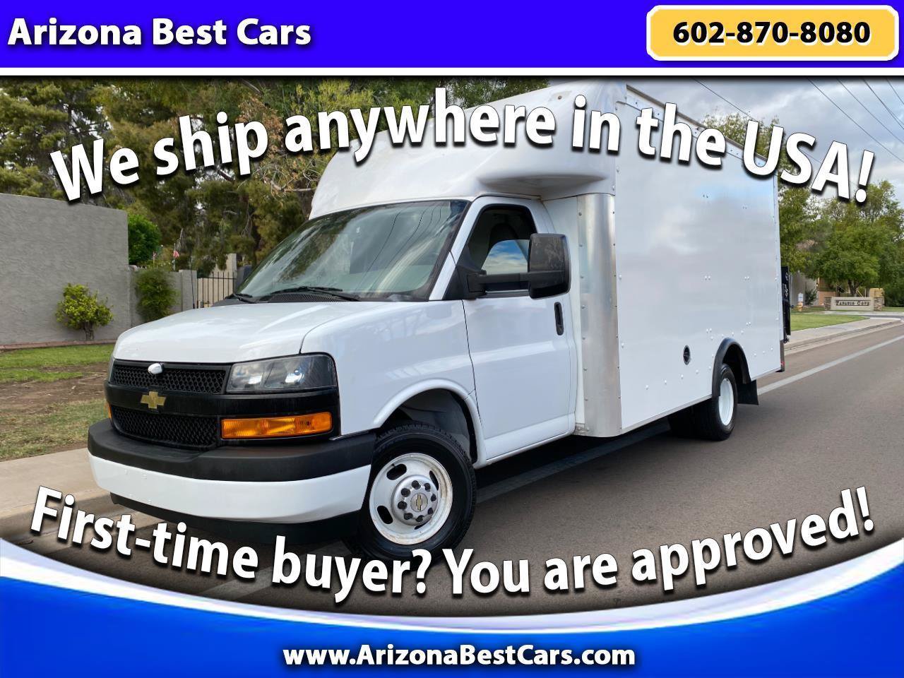 Used 2022 Chevrolet Express 3500 w/ Power Convenience Package RWD image 1