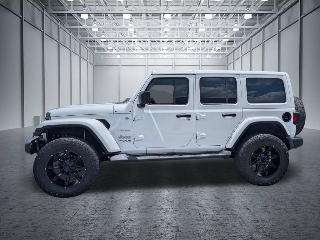 Used 2019 Jeep Wrangler Unlimited Sahara w/ Uconnect 4C Nav & Sound Group AWD/4WD image 11